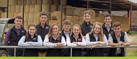 Group shot of the recent co-hort of Progressive Young Farmers. 