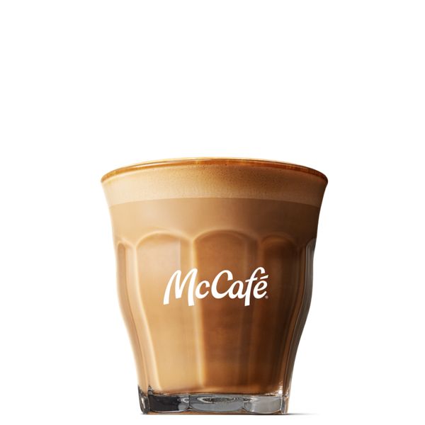Latte - medium from McDonalds McCafé Drinks menu