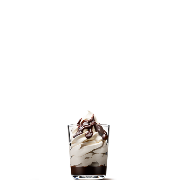 Hot Fudge Sundae - large from McDonald's Desserts menu