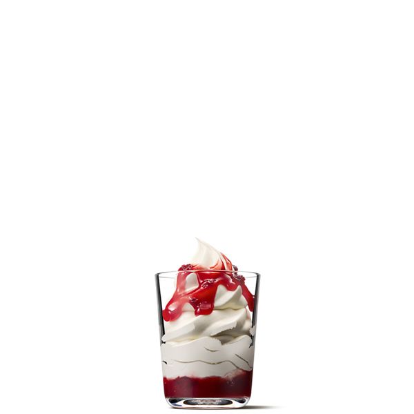 Strawberry Sundae - large from McDonald's Desserts menu