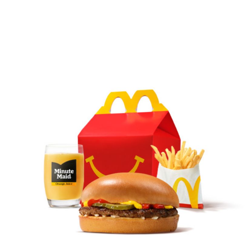 Happy Meal Beefburger and Fries McDonald s UAE