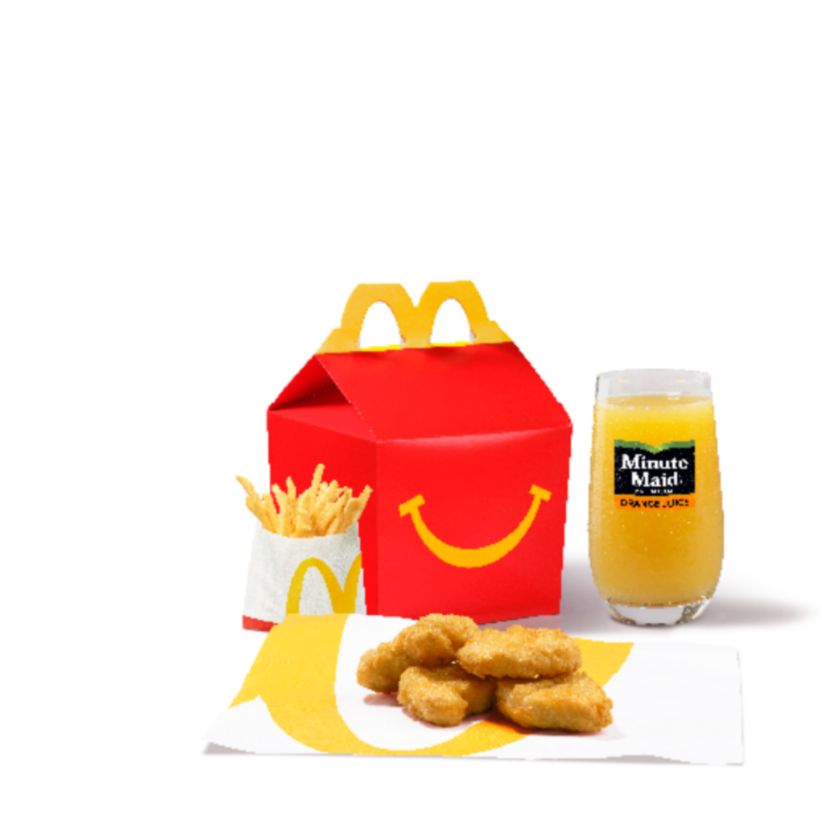 Mcdonalds nugget hot sale happy meal