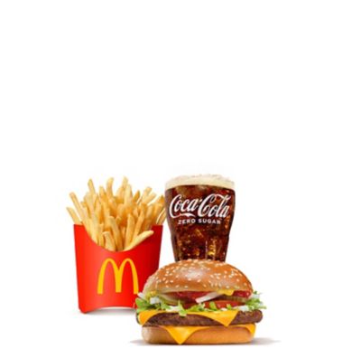 Quarter Pounder with Cheese Deluxe Meal