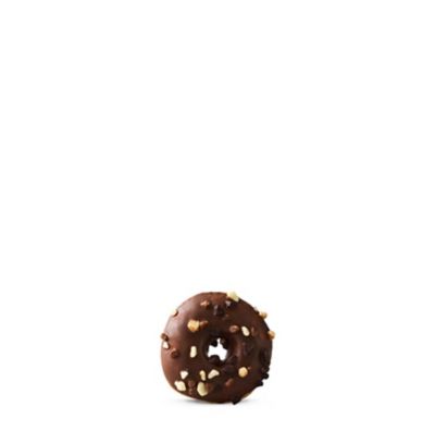 Mini-donut med chokolade-hasselnød