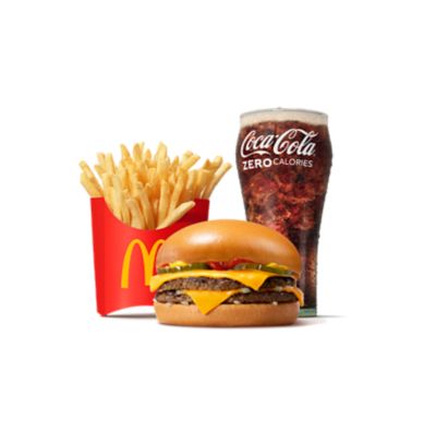 Double Cheeseburger Meal