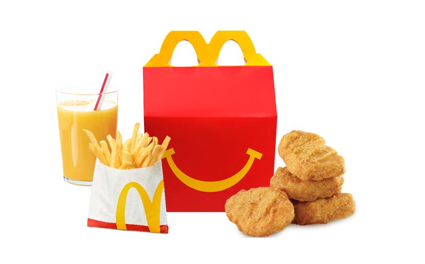 Mcdonalds Happy Meal Chicken Nuggets