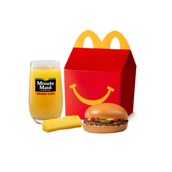 Happy meals deals menu