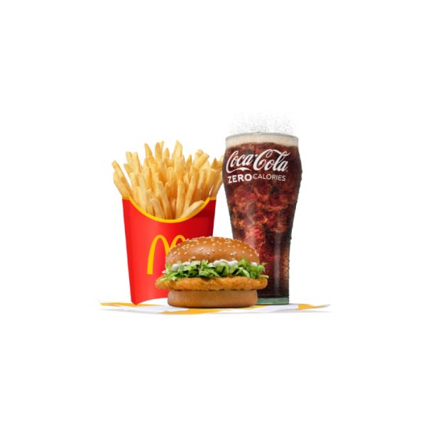 Nutrition information for McDonald's extra value meal [Big Mac, large