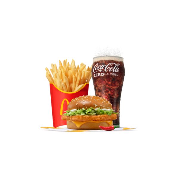 Large big online mac meal price