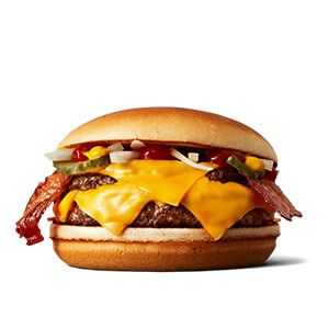 Big Cheese and Bacon Stack - Utvalda restauranger
