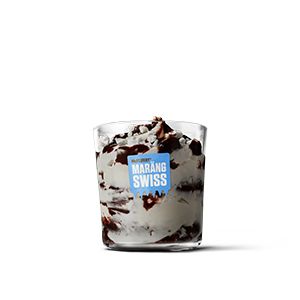 McFlurry Marängswiss med god chokladbanansås