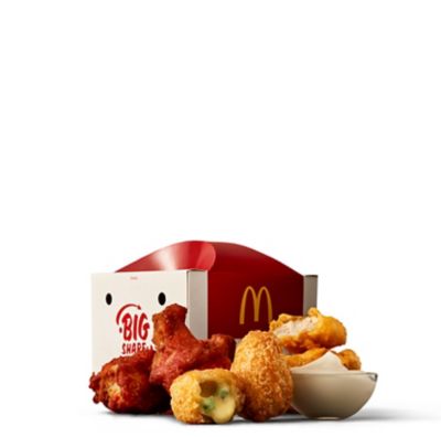Big Share: McNuggets, Hot Wings & Chili Cheese Tops