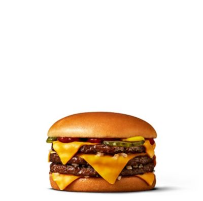 Trippel Cheeseburger - Saftig trippelostburgare