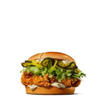McCrispy Green Chili - Krispig kycklingburgare med hetta