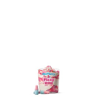 McFlurry Fizzypop - Mjukglass med Fizzypop-sås