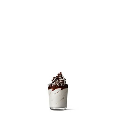 Sundae Choklad toppad med chokladstjärnor