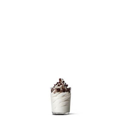 Sundae Naturell toppad med chokladstjärnor