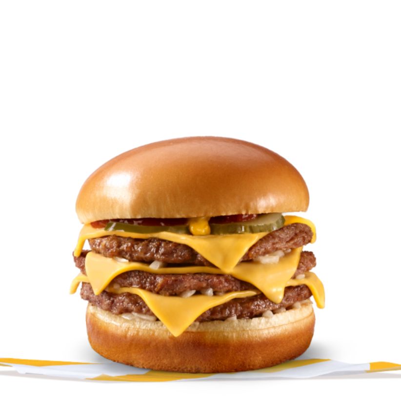 Triple Cheeseburger