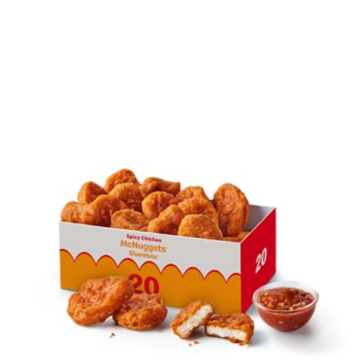 20 Spicy Chicken Mcnuggets Sharebox