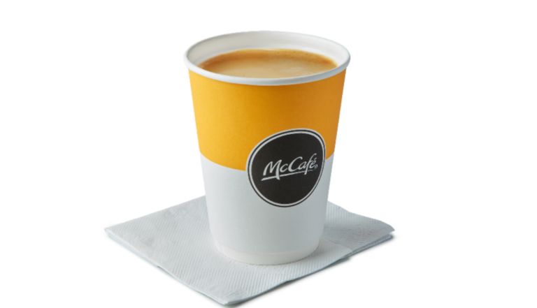 Mcdonalds coffee store price