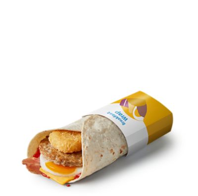 Sausage Patty & Egg - Breakfast Wrap