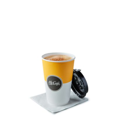 Cappuccino - Large | McDonald's UK