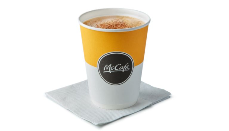Cappuccino Regular McDonald s UK