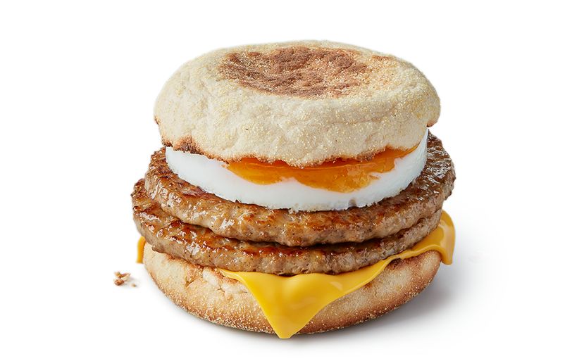 Mcdonalds Sausage And Egg Mcmuffin