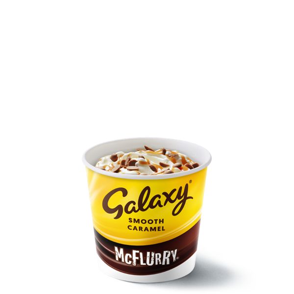 Galaxy Caramel McFlurry McDonald's - price, calories