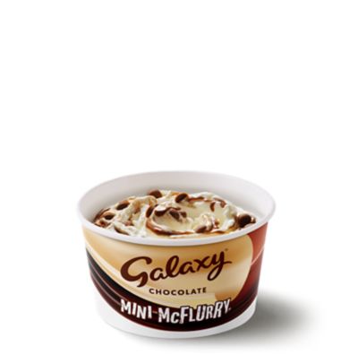 Galaxy Chocolate MIni McFlurry