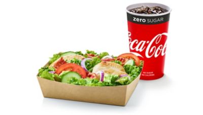 Grilled Chicken & Bacon Salad Meal