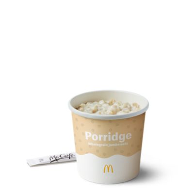 McDonald's Porridge with Sugar - Breakfast Menu