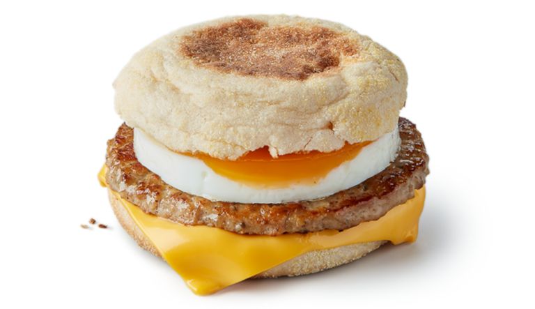 Sausage, Egg & Cheese English Muffin