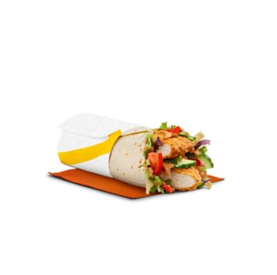 Creamy Chipotle Chicken McWrap - Crispy