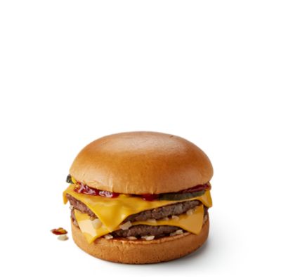 Double Cheeseburger - Two 100% Beef Patties