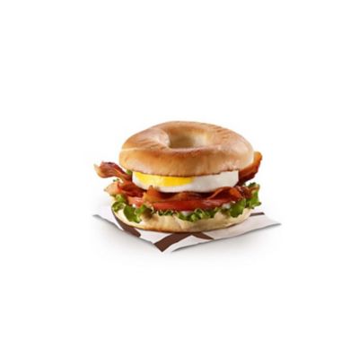 Egg BLT Bagel with Plain Bagel