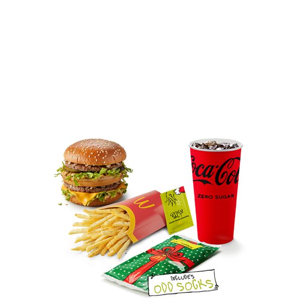 Grinch Big Mac Meal