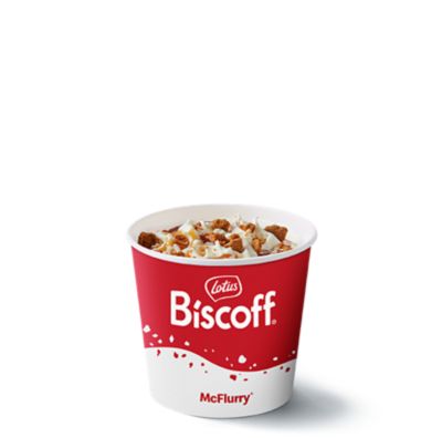 Lotus Biscoff Mcflurry