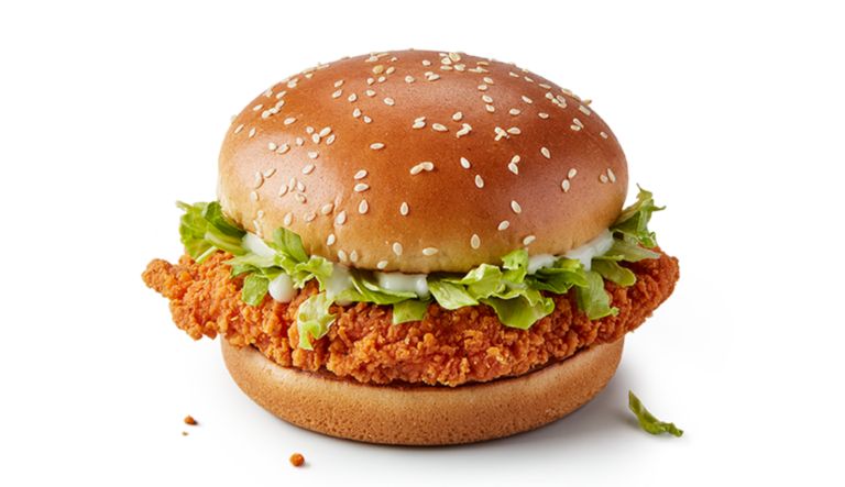 Mcdonalds chicken burger discount