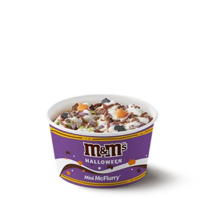 M M S Halloween Mini Mcflurry