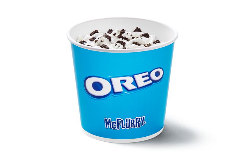 Single Serve Oreo Mcflurry McDonald's recipe Lifestyle of a Foodie