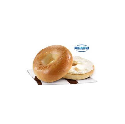 Plain Bagel With Regular Cream Cheese Product