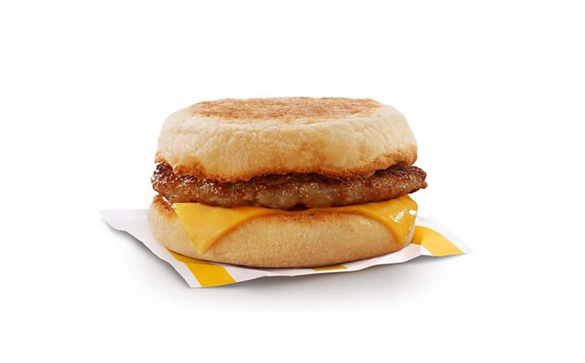 Sausage mcmuffin outlet