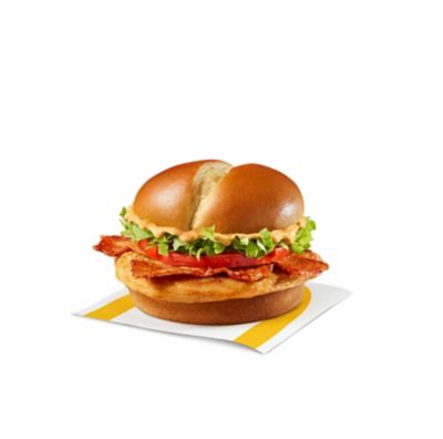Spicy Bacon Deluxe Grilled Chicken Sandwich