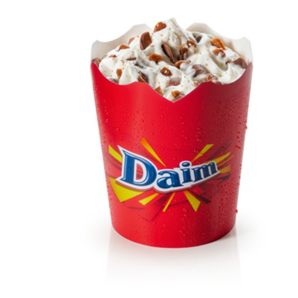 Dessert été McDonald's : McFlurry Cookie Dough Chocolate Regular