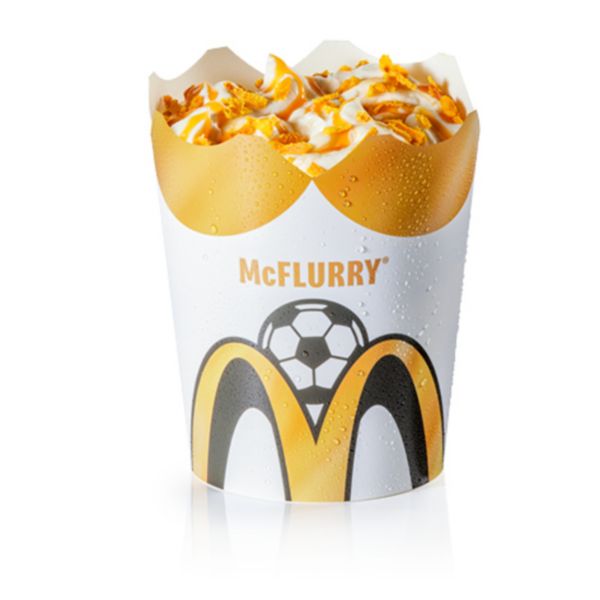 menu Shaqiri McDonald's : McFlurry Golden Caramel Coconut