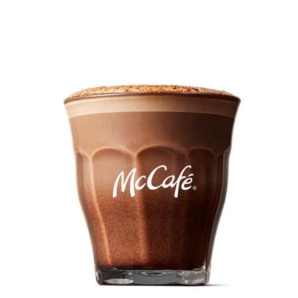 Mocha - medium from McDonalds McCafé Drinks menu