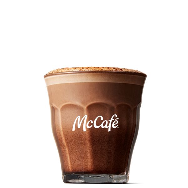 Mocha - medium from McDonalds McCafé Drinks menu