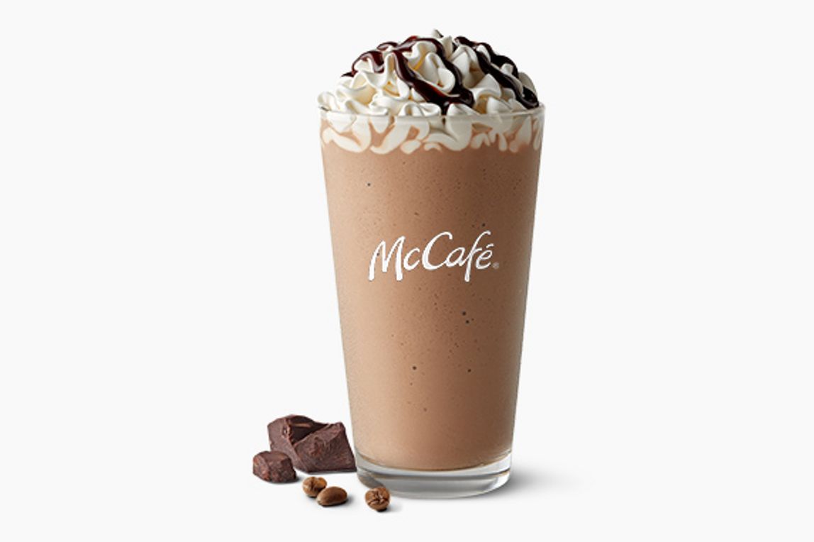 Small Iced Coffee: McCafé Flavored or Black Coffee