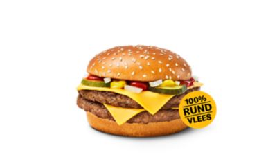 Double Quarter Pounder » Onze wereldberoemde dubbele burger ☆ McDonald's